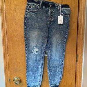 Maurice’s Kancan High Rise Crop jeans